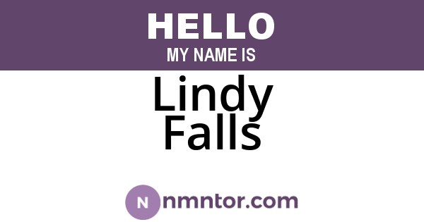 Lindy Falls