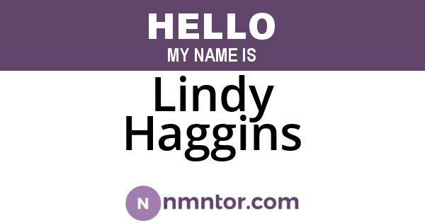Lindy Haggins