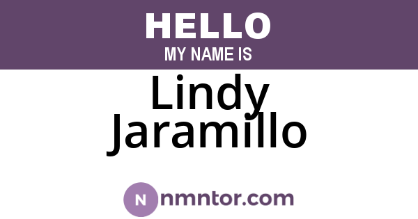Lindy Jaramillo