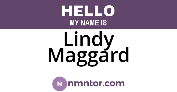 Lindy Maggard