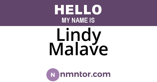 Lindy Malave