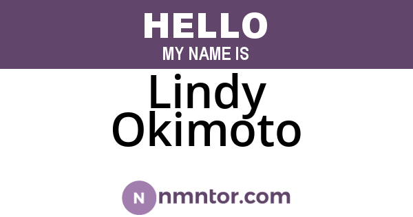 Lindy Okimoto