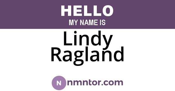 Lindy Ragland