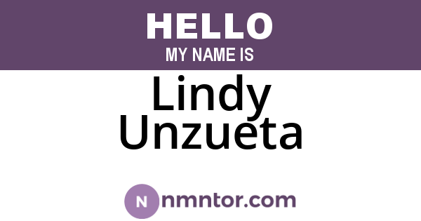 Lindy Unzueta
