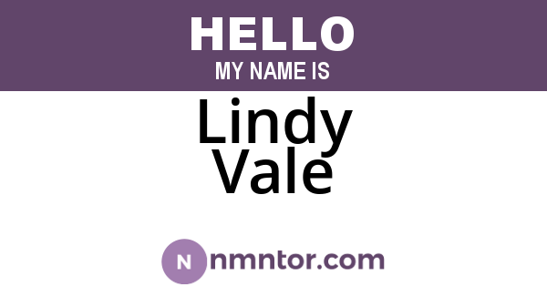 Lindy Vale