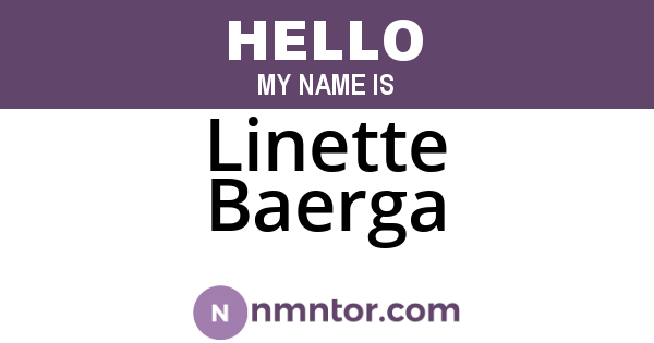 Linette Baerga