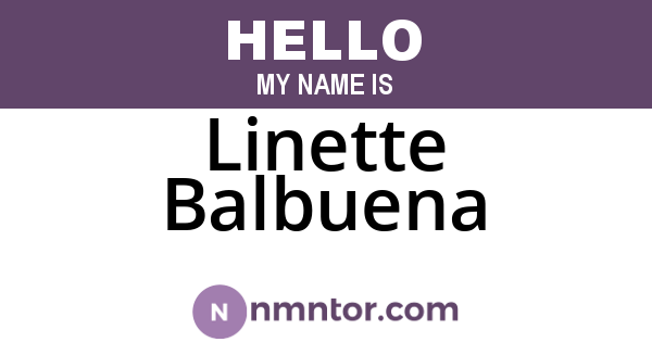 Linette Balbuena