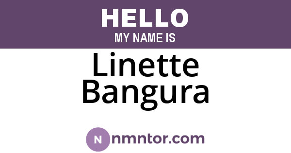 Linette Bangura