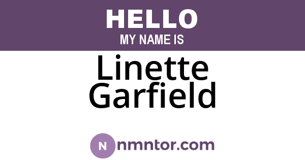 Linette Garfield