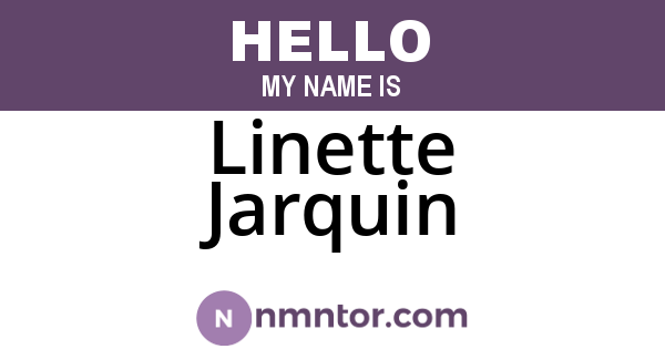 Linette Jarquin