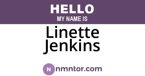 Linette Jenkins