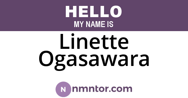 Linette Ogasawara
