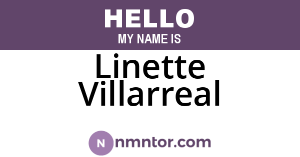 Linette Villarreal