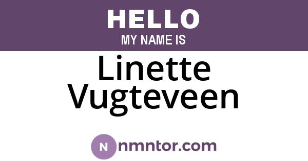 Linette Vugteveen