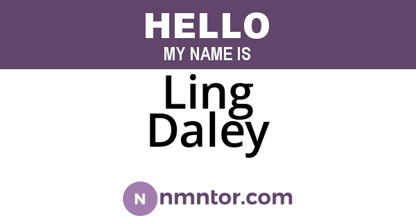 Ling Daley