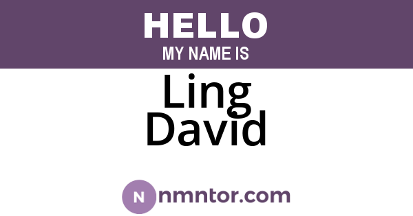 Ling David