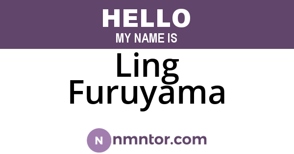 Ling Furuyama