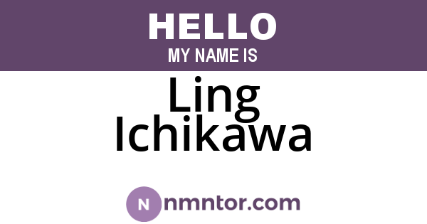 Ling Ichikawa