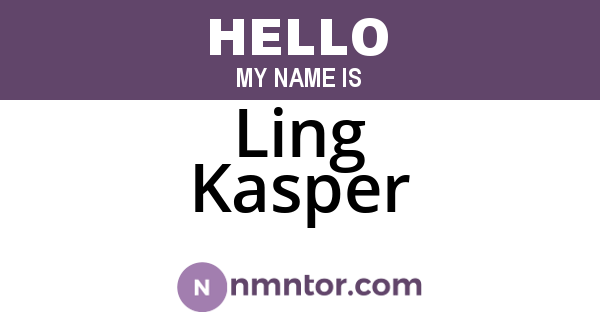 Ling Kasper