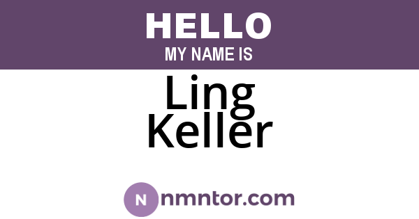 Ling Keller