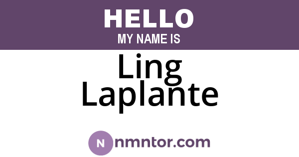 Ling Laplante