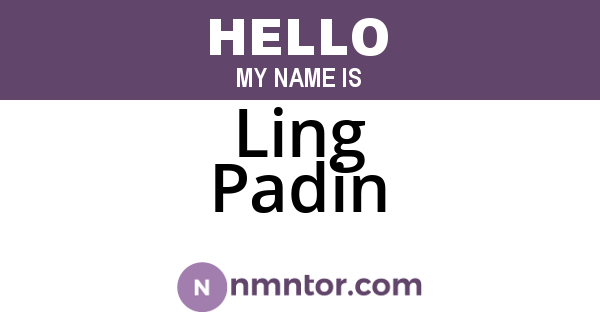 Ling Padin