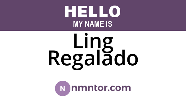 Ling Regalado