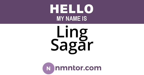 Ling Sagar