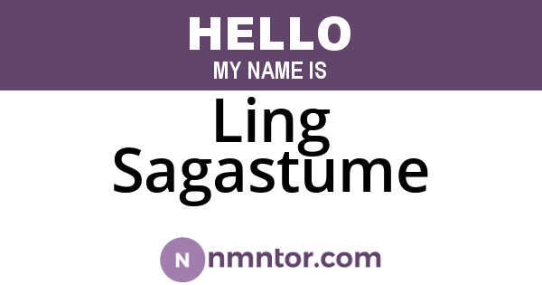 Ling Sagastume