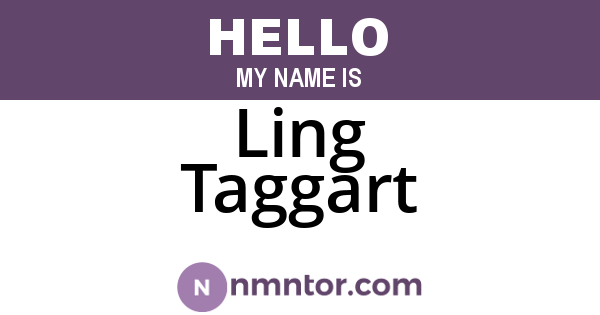 Ling Taggart