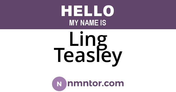 Ling Teasley
