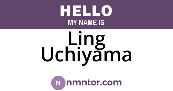 Ling Uchiyama