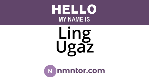 Ling Ugaz