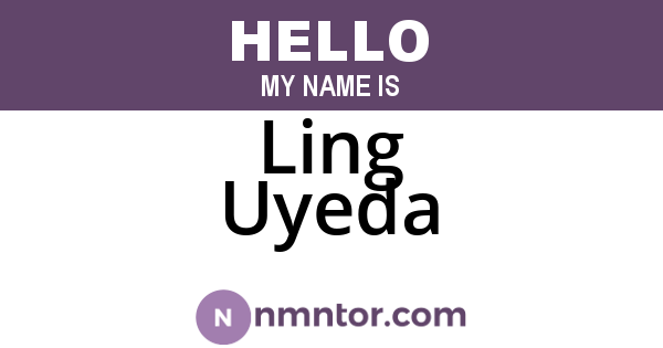 Ling Uyeda