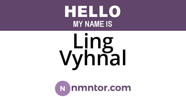Ling Vyhnal