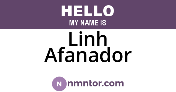 Linh Afanador