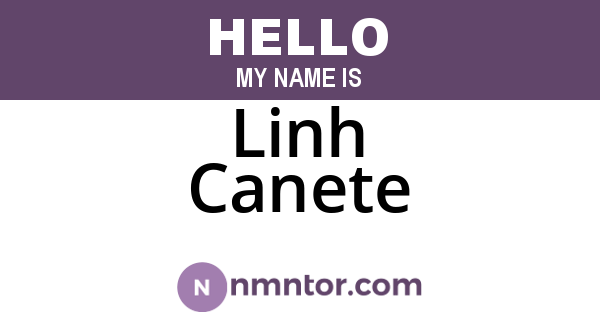 Linh Canete
