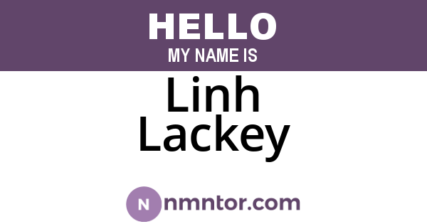 Linh Lackey