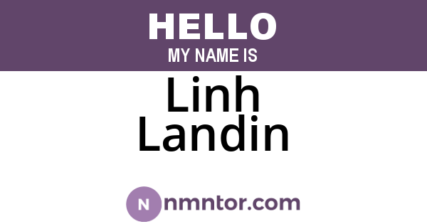 Linh Landin