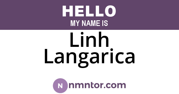 Linh Langarica