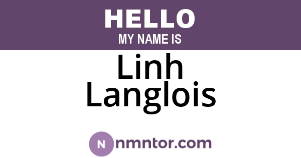 Linh Langlois
