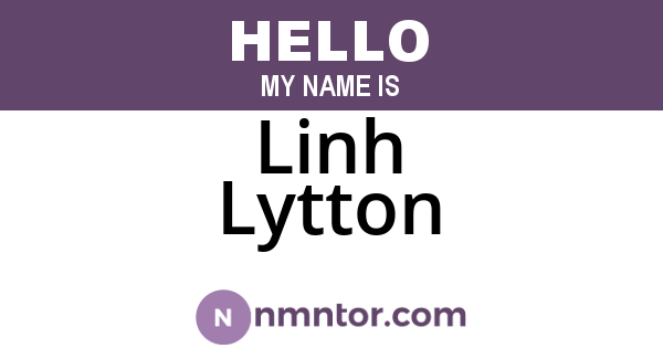 Linh Lytton