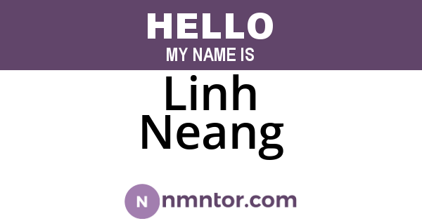 Linh Neang