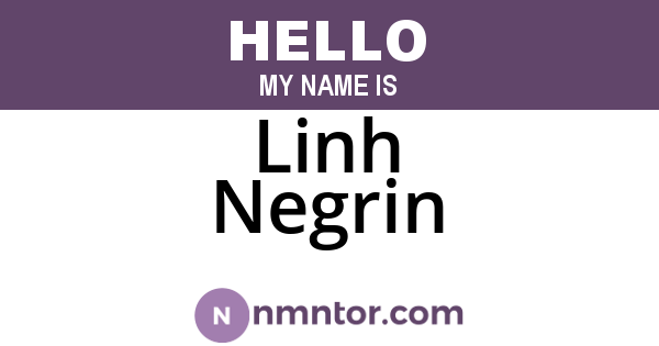Linh Negrin