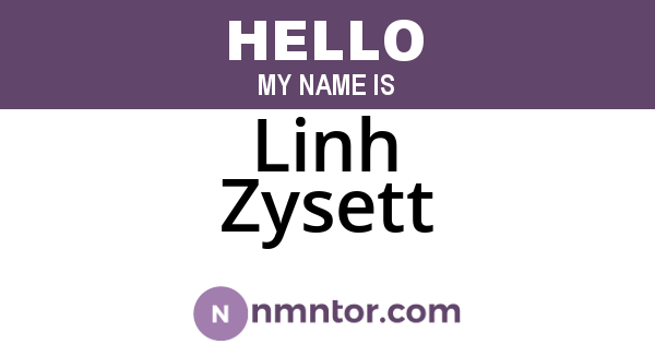Linh Zysett