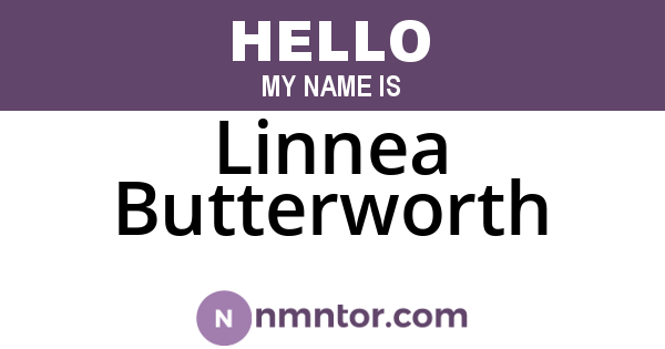 Linnea Butterworth