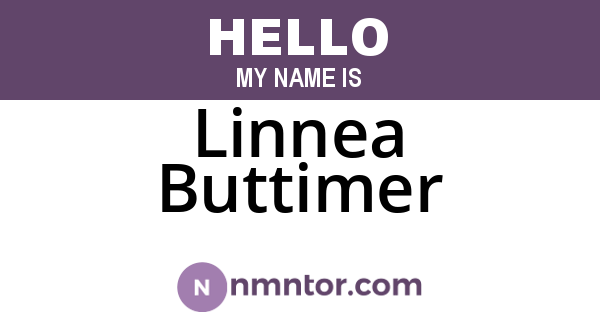 Linnea Buttimer