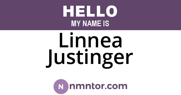Linnea Justinger