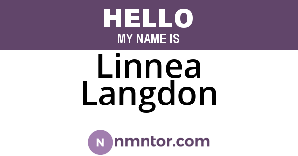Linnea Langdon