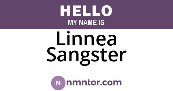 Linnea Sangster